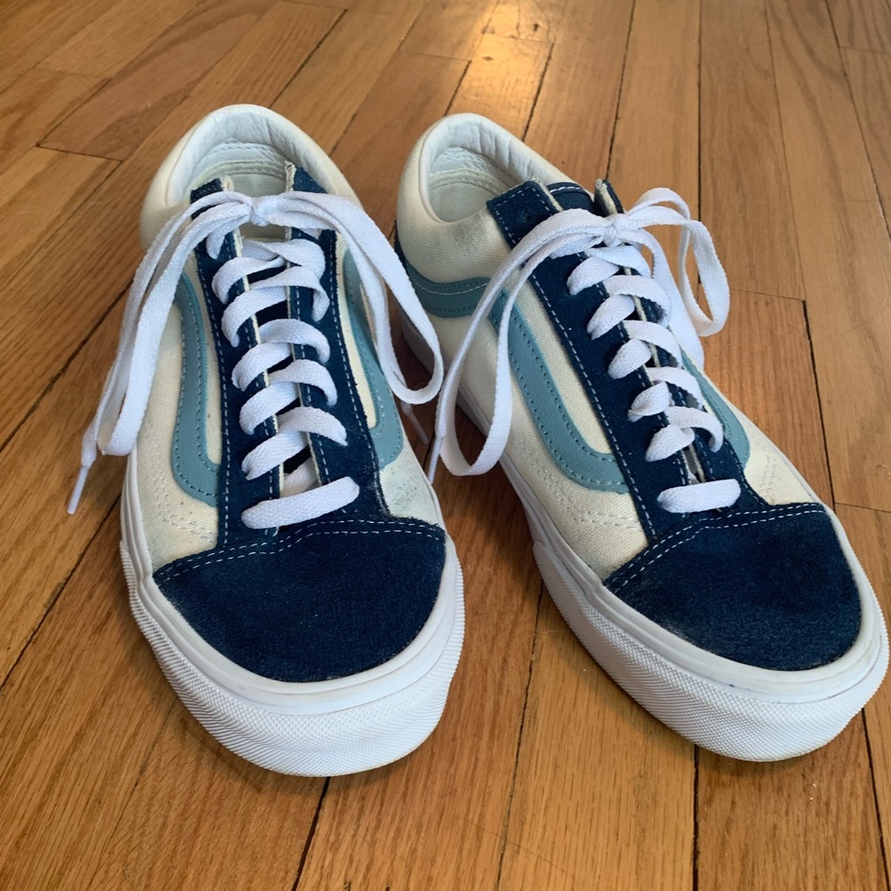 Vans Old Skool - 8.5W/7M - Blue Suede